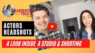 ACTORS HEADSHOTS: Look Inside a Studio + What Happens in a Session