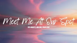 THE ANXIETY, WILLOW, Tyler Cole  - Meet Me At Our Spot (8D Effect)