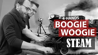 Steam Locomotive Boogie – 4-hands Boogie Woogie Piano