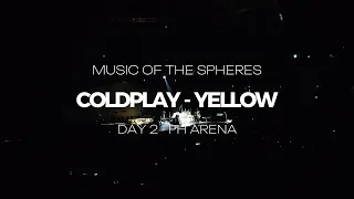 Coldplay - Yellow | Music of the Spheres / Live in Manila 2024 (Day 2)