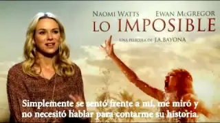 Lo Imposible - Entrevista Naomi Watts