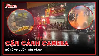 Cận cảnh khoảnh khắc tên cướp nổ súng cướp tiệm vàng, bắn trọng thương trung tá công an | PLO