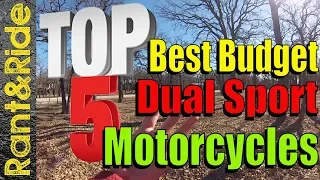 Top 5 Best dual Sport Motorcycles on a Budget