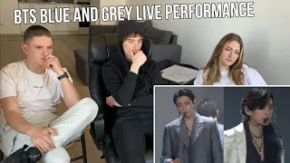 Reacting To  BTS (방탄소년단) "Blue & Grey" @ Permission to Dance on Stage Seoul, Day 2