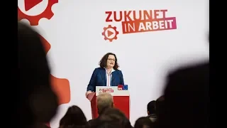 Ein neuer Sozialstaat für eine neue Zeit – Pressekonferenz mit Andrea Nahles vom 10. Februar 2019