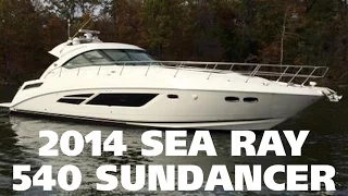 2014 Sea Ray 540 Sundancer Walkthrough For Sale at MarineMax Lake of the Ozarks