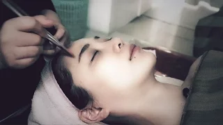 🙌 (Eng Sub) Relaxing Facial Massage ASMR (Real life Skin care spa)