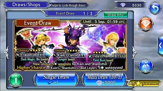 Final Fantasy Opera Omnia - Kain's Event Draw with 9 summoning tickets