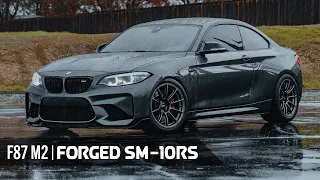 BMW F87 M2 on APEX Fully Forged SM-10RS Wheels