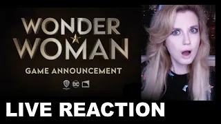 Wonder Woman Game Trailer REACTION