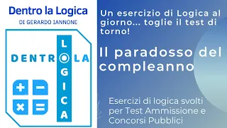 Calcolo delle probabilità: Il Paradosso del compleanno