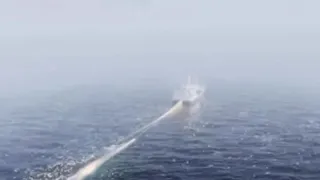 Kraken Breaches in Front of Fishing Boat January 10 2021