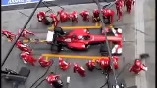 Formula 1 Pit Stops 1950 Indianapolis 500 & 2013 Melbourne