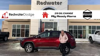 New 2022 Jeep Compass Trailhawk 4x4 - Velvet Red Pearl | Stock # NCO2316 - Redwater Dodge