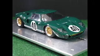 Schöler Striker / Slotit - GT40  Teil 1 Aufbau Doku Slotcar mit Metalchassis