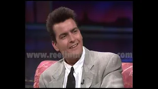 Charlie Sheen • Interview ("The Rookie") • 1990 [Reelin' In The Years Archive]