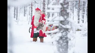 Santa Claus vs Ford Fiesta WRC - Tour European Rally in the Arctic Circle