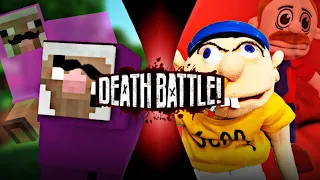 Jeffy vs Purple Shep (SML vs ExplodingTNT) death battle fan made trailer