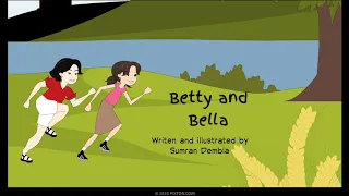 Phonics| Story on sound of letter B | Phonical story of Betty and Bella | Letter B phonics