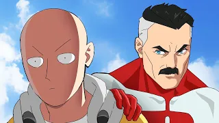 Saitama vs Omni-Man | FULL BATTLE | Alternative plot.