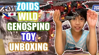 Zoids Wild Genospino toy unboxing |🇵🇭🇯🇵 (Fae&Godrey Vlog)