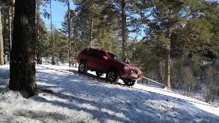 Jeep Grand cherokee ZJ ,КЗК , Песочница, соревнования,3 марта 2021 г.