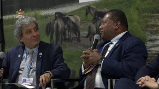 Fijian High-Level Climate Champion Hon. Inia Seruiratu officiates at the COP24 Yearbook Discussion