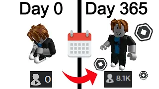 How Much MONEY I Made In ONE Year As A Small Roblox Developer (MY FIRST YEAR)