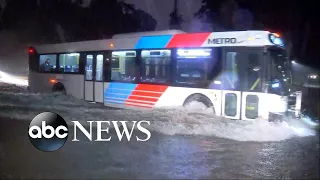 Hurricane Harvey continues to linger over Texas while dumping record rain