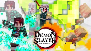 NEW DEMON SLAYER IN MINECRAFT...| ONE SLAYER V2 ADDON | MINECRAFT