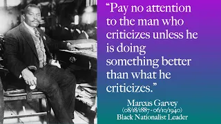 Legacy of Liberation: Marcus Garvey Quotes That Inspire