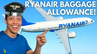 Ryanair Baggage Allowance Explained!