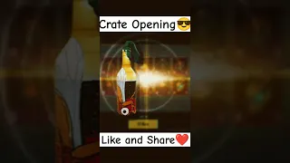 Luckiest Crate Opening 🥳 #shorts #bgmi #bgmishorts #bgmihighlights #pubgmobile #crateopening