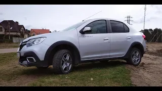 Renault Logan Stepway. Логан Степвей, паркетник, Второй обзор владельца спустя 14 месяцев.