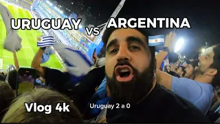 URUGUAY vs ARGENTINA en la BOMBONERA Vlog 4k