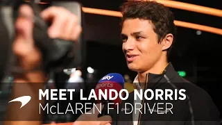 Meet Lando Norris | Exclusive behind-the-scenes