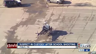 Suspect in custody after shooting at Texas high school