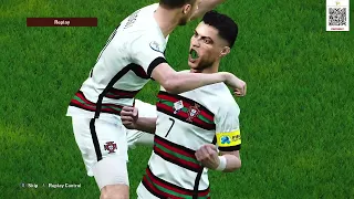 PES 23 - France Vs Portugal - World Cup 2022 | PC Gameplay Next Gen