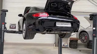 Pose d'un échappement Scart sur une Porsche 997 Carrera 4S (3.8 L)