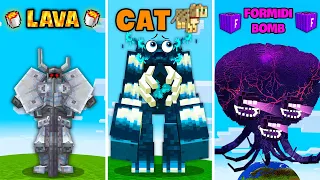 All Weaknesses of BOSSES - Mutant Warden, Wither Storm, Mowzie Mobs!