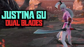 The Deadliest Justina Gu - Naraka Bladepoint Dual Blades Highlights