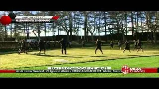 Milanello Allenamento 25-01-2014 Part 1