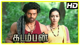 Kadamban Tamil Movie | Arya captures Elephant Tusk stealers | Catherine Tresa | Yuvan Shankar Raja