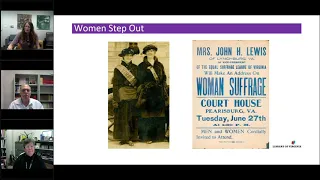 The Campaign for Woman Suffrage in Virginia Book Talk