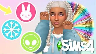 The Sims 4 but Every Sim is a Different AESTHETIC! | Sims 4 CAS Challenge CC