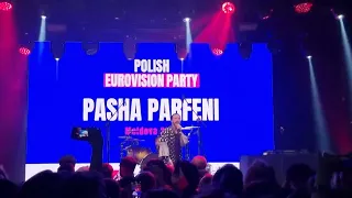 Pasha Parfeny - Soarele şi luna (Eurovision 2023 Moldova - Live @ Polish Eurovision Party)