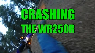 WR250R Crash