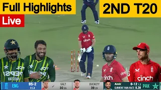 Pakistan Vs England 2ND T20 Match Full Highlights 2024 PAK vs ENG 2ND T20 Highlights Today