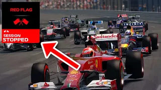 The Last Time An F1 Game Had Red Flags...