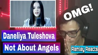 Daneliya Tuleshova - Not About Angels (Birdy Cover) | Indonesian Reacts / Pеакция